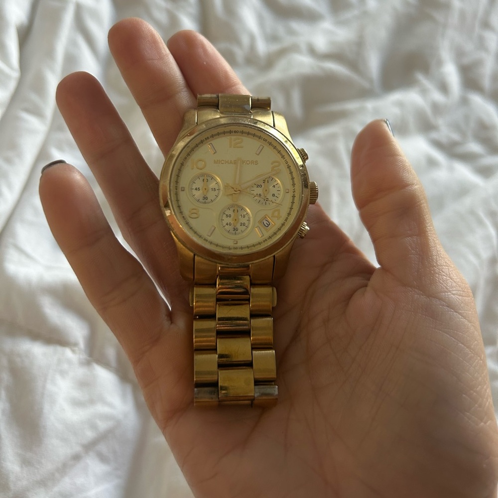 Gold Michael Kors Watch